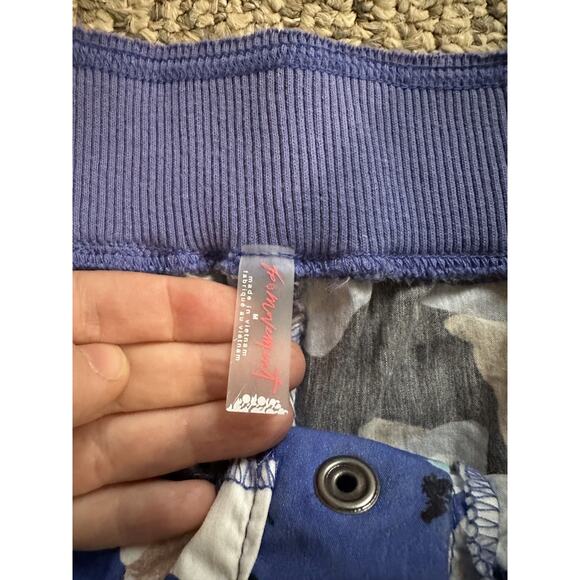 Free People FP Movement Camo Cargo Pants, Violet Splendor, M - Picture 6 of 8